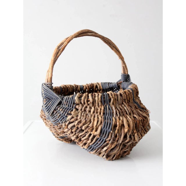 Mid 20th Century Vintage Buttocks Basket For Sale - Image 5 of 12