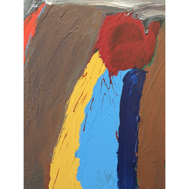 2020s Contemporary Stanley Dean Edwards Stomy Abstract Painting For Sale - Image 5 of 6