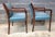 Late 20th Century Pair Late 20th Century Gunlocke Oak and Upholstered Armchairs For Sale - Image 5 of 7