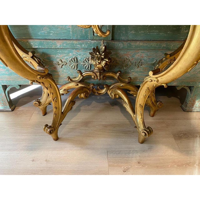 French Mirror and Console Tables, 1770s, Set of 2 For Sale - Image 12 of 16