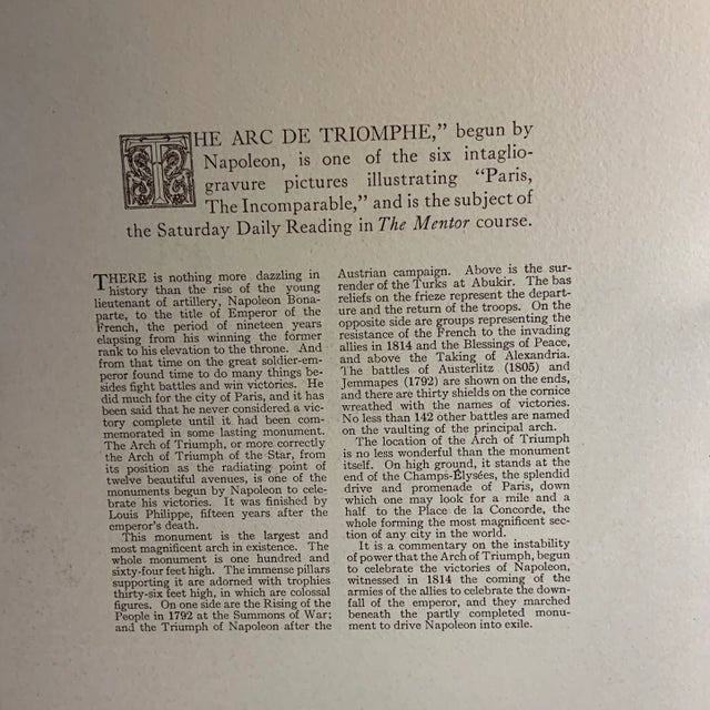 1905 Gravure Notre Dame Paris Print For Sale - Image 4 of 5