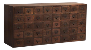 Antique Japanese Pharmacy Sideboard