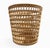 1960s Danish Woven Rattan Waste Basket, 1960s For Sale - Image 5 of 6