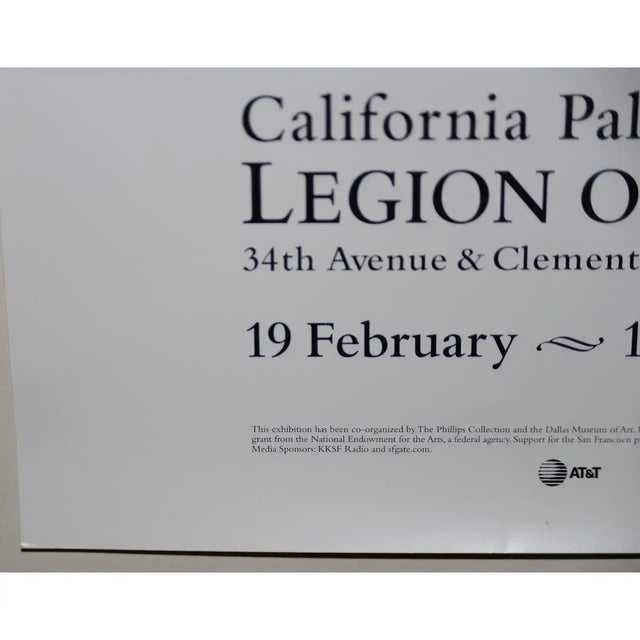 Red Georgia O'Keeffe "The Poetry of Things" Exhibition Poster San Francisco c.2000 For Sale - Image 8 of 9