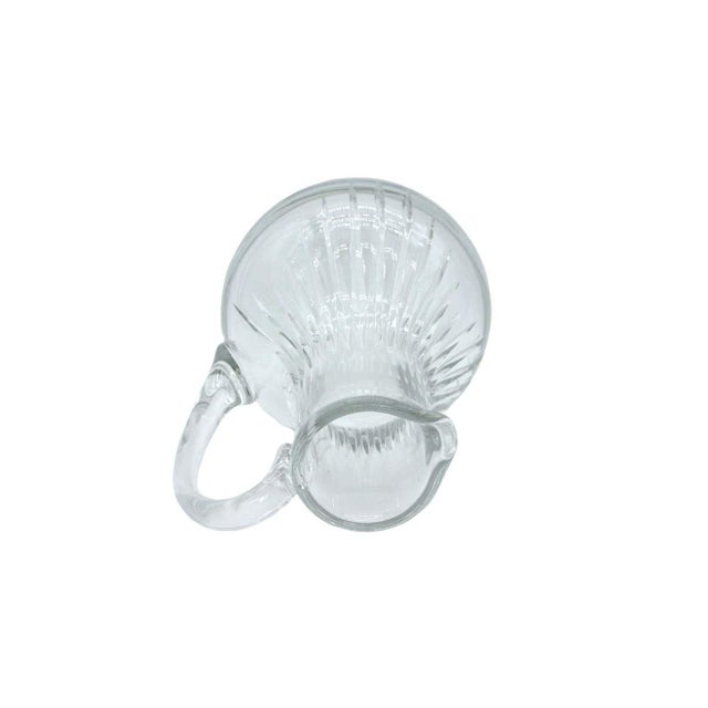 Glass Late 20th Century Baccarat Crystal Barware / Tableware Pitcher For Sale - Image 7 of 11