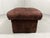 Brown Patchwork Leather Ottoman with Storage Space, 1970s For Sale - Image 8 of 11