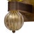 Murano Olive Green Glass and 24 Carat Gold Avventurine Sconces - a Pair For Sale - Image 9 of 10