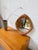 Vintage French Riviera Wicker-Framed Mirror, 1960s For Sale - Image 3 of 18