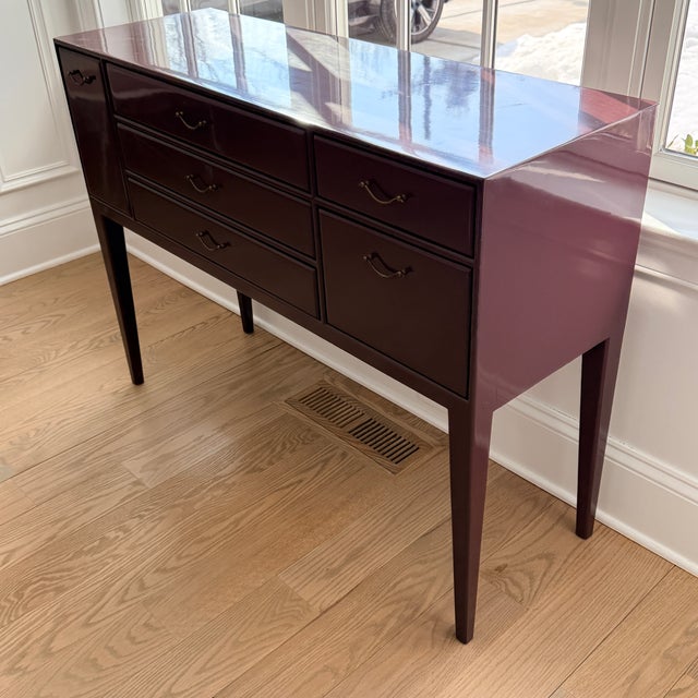 Chelsea Textiles Lacquered Server For Sale - Image 4 of 6