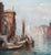Alfred Pollentine, Grand Canal Mocenigo Palace in Venice, 19th Century, Oil Painting on Canvas For Sale - Image 4 of 14