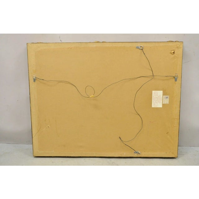 Mid 20th Century Friedman Brothers Gold French Rococo Style Rectangular Wall Mirror For Sale - Image 10 of 13