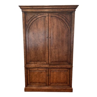 Guy Chaddock English Armoire/Tv Entertainment Cabinet For Sale