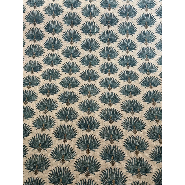 Sea Bloom Fabric by Bastideaux Artisan Textiles 3 Yards DESCRIPTION Pattern name: Sea Bloom Width: 52"- 54" Content: 100%...