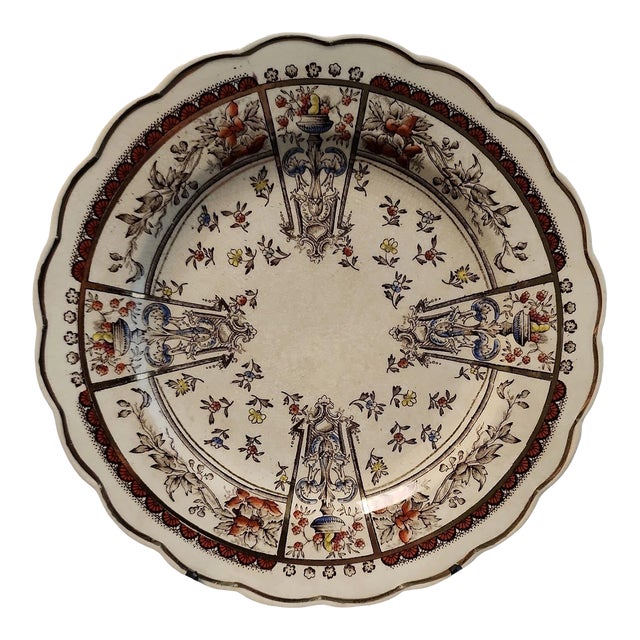 1894 Grimwade Bros. Winton Neoclassical Plate For Sale