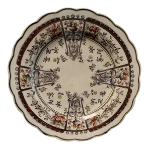 1894 Grimwade Bros. Winton Neoclassical Plate