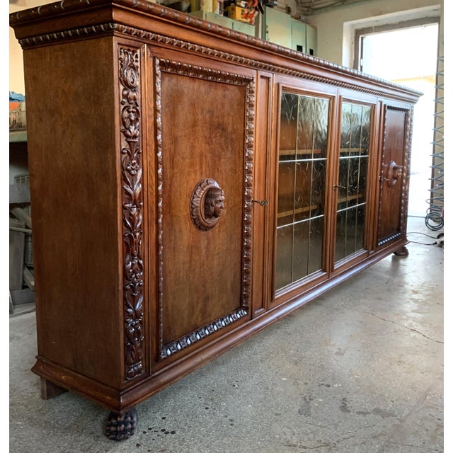 Long Library in Neo-Renaissance Style, 1800s For Sale - Image 15 of 18