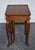 Brown Art Deco Burr Walnut Nesting Tables with Queen Anne Legs, 1920s, Set of 3 For Sale - Image 8 of 15
