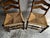 Vintage Pair of French Country Ladder Back Rush Seat Chairs For Sale - Image 9 of 12