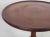Mid-Century English Tripod Wine Table in Mahogany, 1970s For Sale - Image 3 of 13