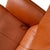 Unus Leather Chrome Armchair in Brown Cognac wirh Manual Function from FSM For Sale - Image 9 of 18