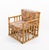 Mid-Century Bamboo and Rattan Armchairs attributed to Vivai del Sud, Italy, 1970s, Set of 2 For Sale - Image 4 of 16