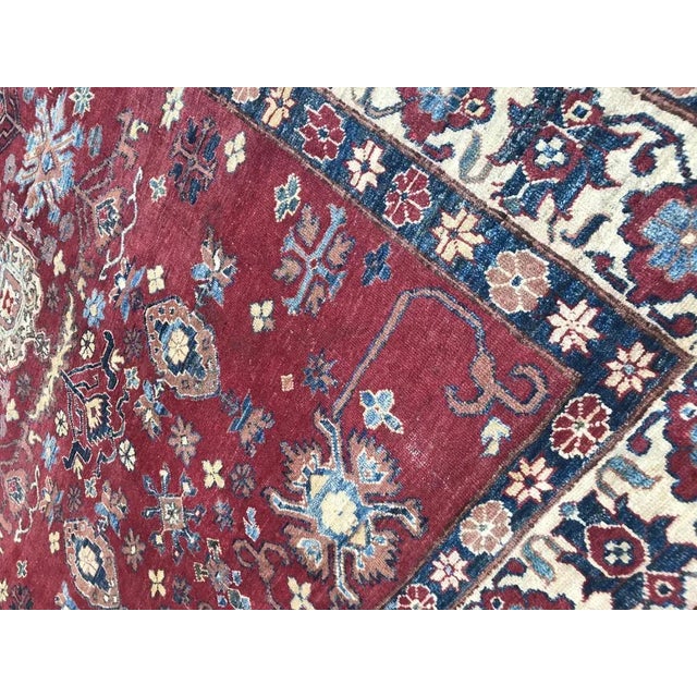 Textile Vintage Chobi Afghan Rug For Sale - Image 7 of 18