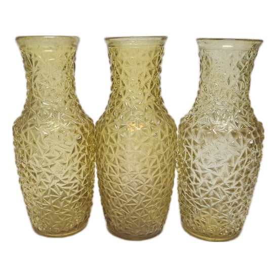 Vintage Vases from HSG Prądniczanka, Poland, 1970s, Set of 3 For Sale