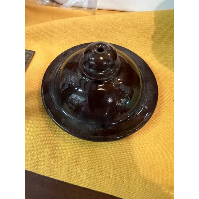 Mid 20th Century Mid 20th Century “Brown Betty Tea Pot For Sale - Image 5 of 15