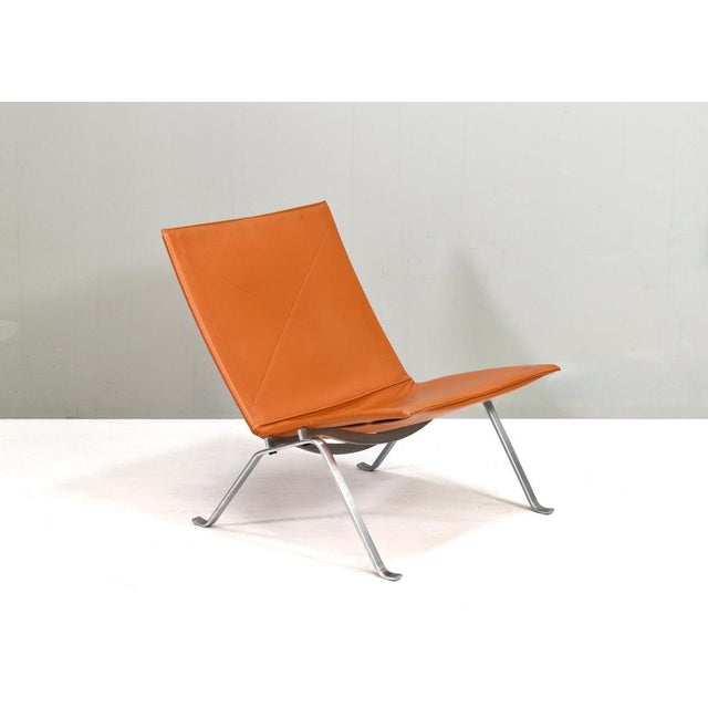 1950s First Edition PK22 Lounge Chair by Poul Kjaerholm for E. Kold Christensen, Denmark, 1960s For Sale - Image 5 of 18