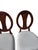 Mission 1990s Ethan Allen Horizons Dining Side Chair Pair Wood Oval Slat Back Accent Living Room For Sale - Image 3 of 15