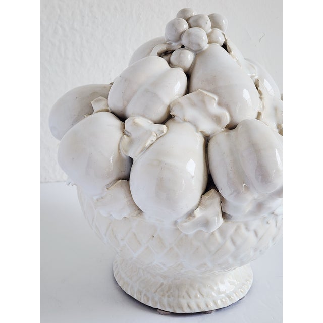 Vintage Italian Ceramic Fruit Topiary For Sale In New York - Image 6 of 12