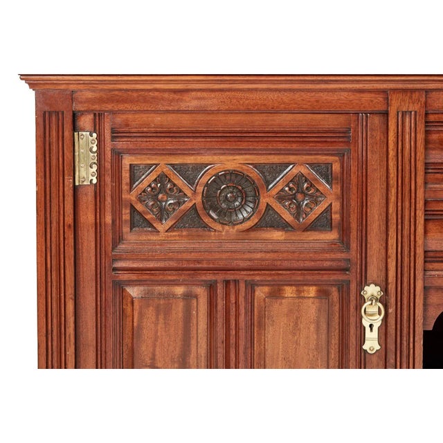 Mahogany Sideboard from Gillows of Lancaster, 1880s For Sale - Image 3 of 6