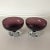Vintage Amethyst Glass Sherbet/ Ice Cream Dishes S-2 For Sale In New York - Image 6 of 6