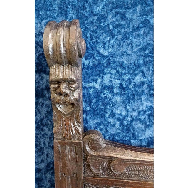 Solid wood chest bench in the italian renaissance style solid wood chest bench in the italian renaissance style, decorated...
