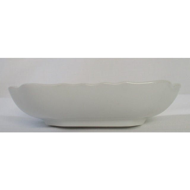 Richard Ginori 1960s Richard Ginori Scalloped Square Decorative Dish For Sale - Image 4 of 8