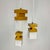 White Mid-Century Modern Cascade Cube Pendant Lamp, Italy, 1970s For Sale - Image 8 of 11