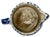 Unusual Antique American Blue Spongeware & Flower Decorated Stoneware Milk Pitcher Circa Late 19th Century For Sale - Image 14 of 18