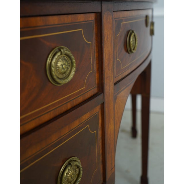 Baker Historic Charleston Mahogany Inlaid Sideboard For Sale - Image 15 of 18