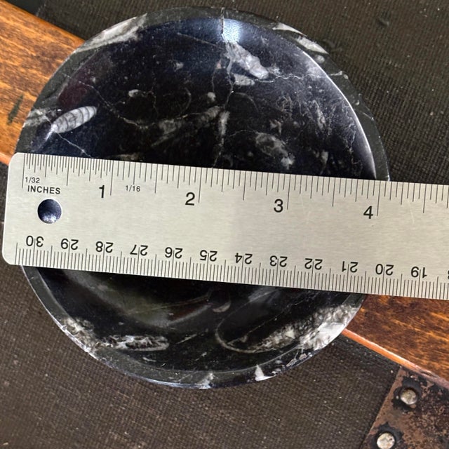 Vintage Crystal Egg Polished - Fossil Bowl (2pc) For Sale - Image 10 of 10