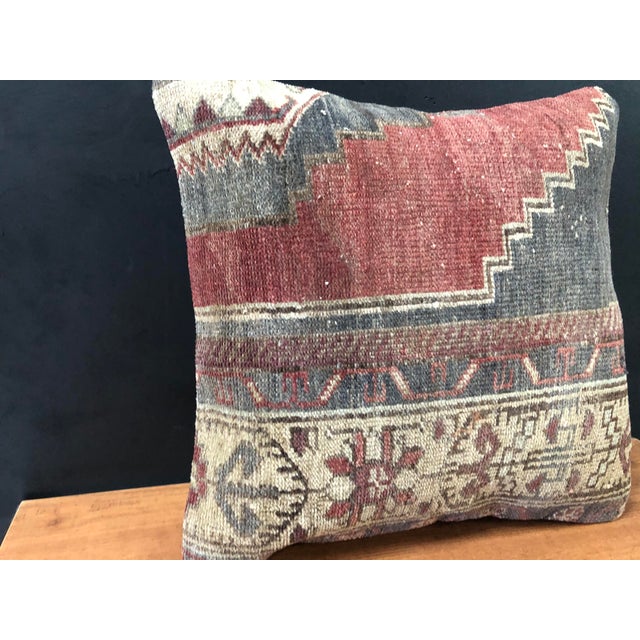 Anatolian Floral Cushion Cover, 1960s For Sale - Image 3 of 5