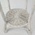Mid-Century Modern Vintage White Wicker Planter Plant Stand Holder For Sale - Image 3 of 5