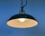 Industrial Green Enamel Factory Pendant Lamp, 1960s For Sale - Image 11 of 18