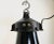 Bauhaus Industrial Bauhaus Black Enamel Pendant Lamp, 1930s For Sale - Image 3 of 12