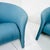 Late 20th Century Postmodern Tub Chairs by Massimo Vignelli - A Pair For Sale In Dallas - Image 6 of 12