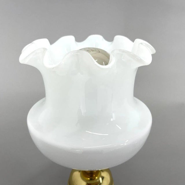 Table Lamp attributed to Kamenicky Senov, Czechoslovakia, 1960s For Sale - Image 6 of 9