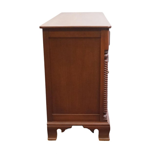 Willett Furniture Traditional Style Solid Wildwood Cherry 62" Buffet 6550 For Sale - Image 13 of 15