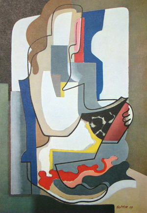 After Maurice Esteve, Liseuse, 1961, Offset Lithograph