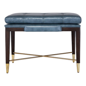 Leather Stilletto Bench