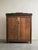 Rustic Antique Rustic Pine Two-Door Cabinet With Drawers & Scalloped Gallery For Sale - Image 3 of 7