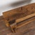 Antique Rustic French Carpenter's Workbench Console Table For Sale - Image 4 of 15